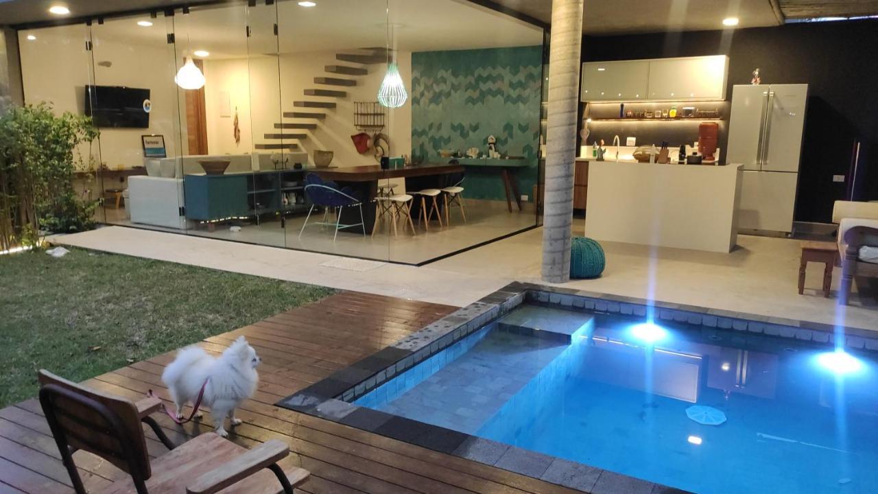 Casa Completa Com Piscina Em Frente A Praia Em Maresias Villa Sao Sebastiao  Eksteriør bilde